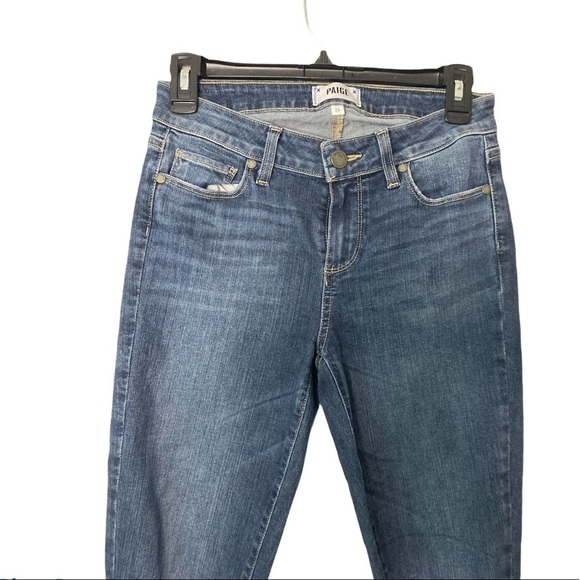 Paige Verdugo Ankle Destructed Skinny Jean Size 28 - Picture 5 of 7